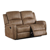 Modern Living Room Set With Square Armrest, Cushion Backrest