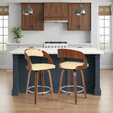 Shelly - 26" Counter Height Swivel Bar Stool