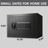 Home Safe, Fingerprint & Digital Keypad Lock, Security Cabinet