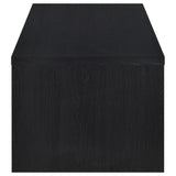 Canyon - Lift Top Table With Dual Drawers Storage Solution - Black