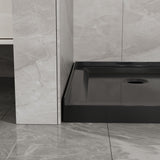 Goodyo - Neo-Angle Shower Base - Black