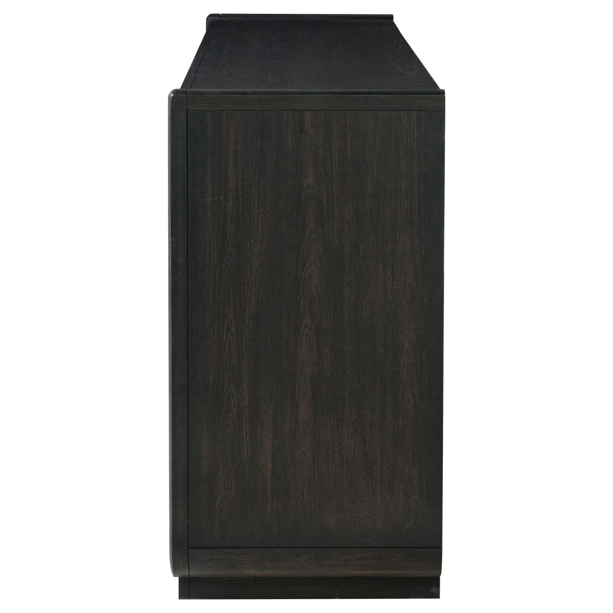 Bangor - 8 Drawer Bedroom Dresser Cabinet - Black