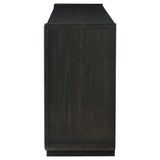 Bangor - 8 Drawer Bedroom Dresser Cabinet - Black