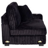Contemporary Style Chair With Cup Holder Armrest