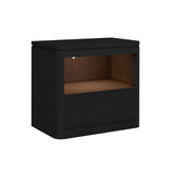 Rosalie - Nightstand With USB And LED