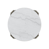 Rosamel - Round End Table - Gray