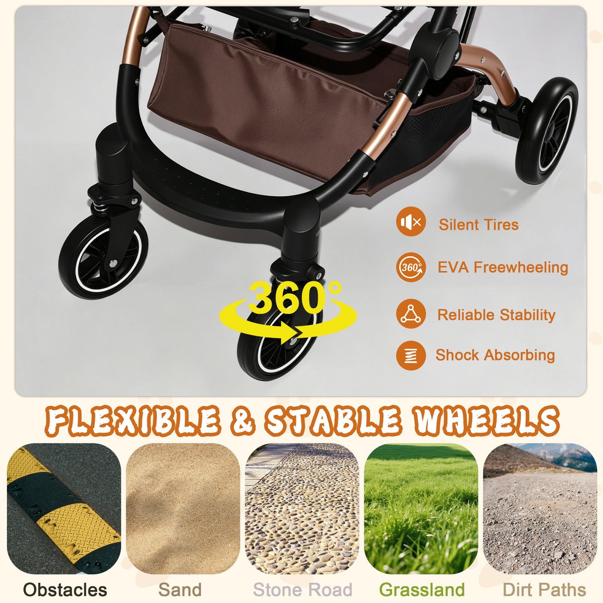 Pet Stroller For Dogs And Cats