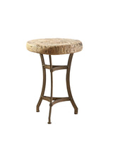 Reclaimed Tripod Table - Light Brown