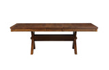 Apollo - Dining Table (With 1 Butterfly Leaf) - Walnut - Dining Tables - Alpine Outlets