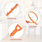 MAKEYED 5pcs Heavy-Duty Drain Snake Kit