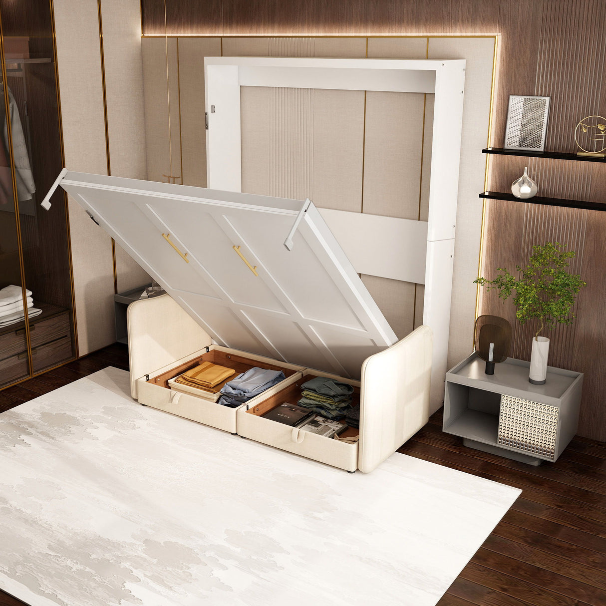Murphy Bed, Wall Bed With Sofa