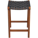 James - Mid-Century Modern Genuine Counter Stool