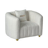 Single Sofa With High Resilience Foam