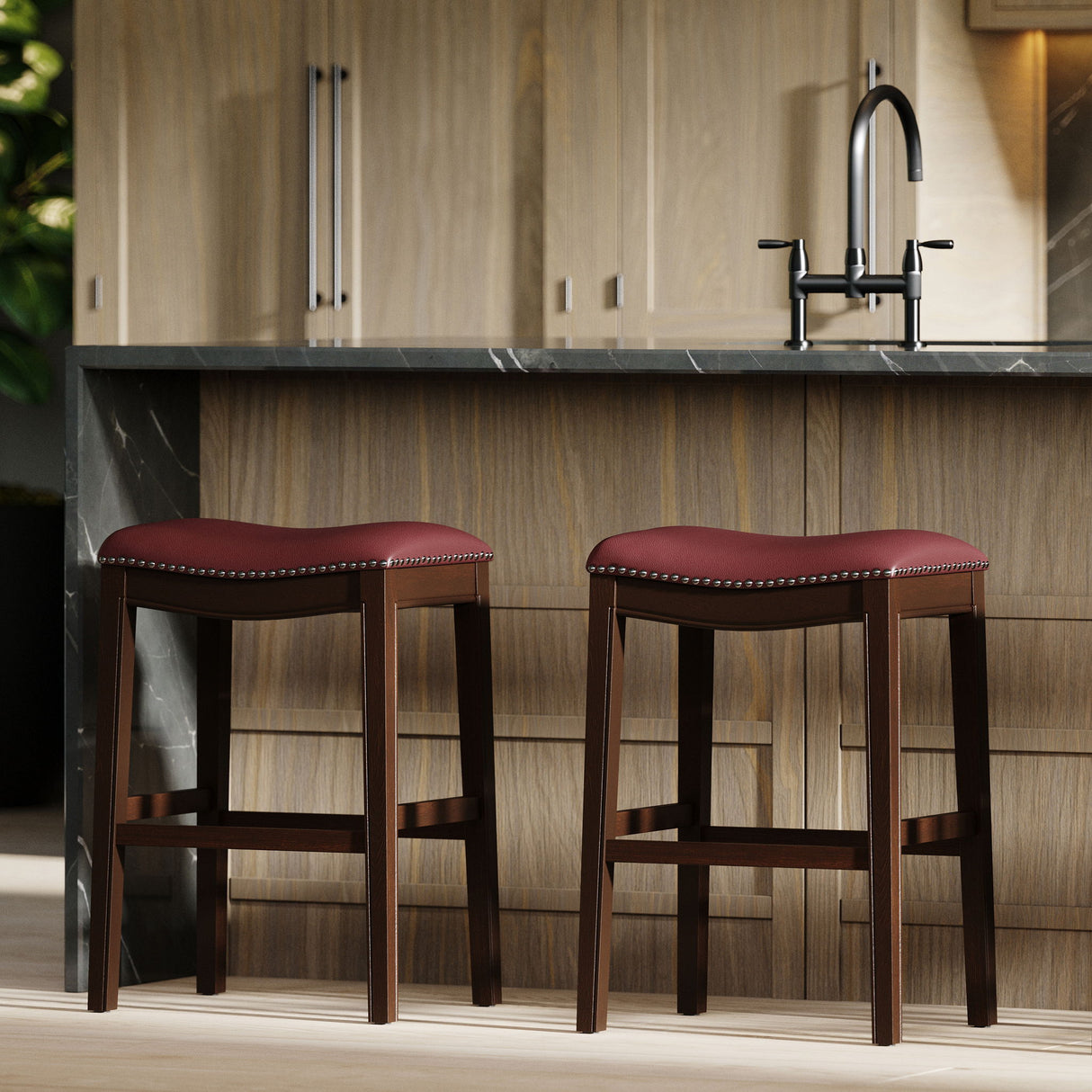 Modern Stool & Nail Head Detailing