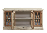 Dove Stalone - Glass Front Server - Beige