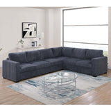 L-Shaped Sectional Set For Living Room