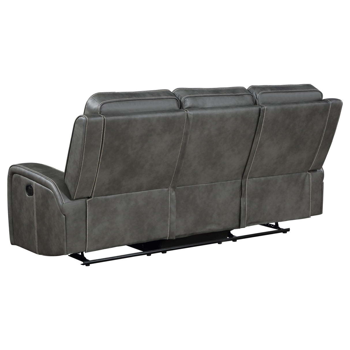 Forrest - 2 Piece Motion Reclining Sofa Set - Gray