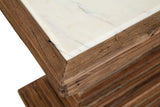 Stackers - Marble Console - Dark Brown