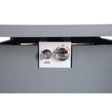 Fire Pit Table Outdoor Heater Propane Gas Burner Steel 30x25in