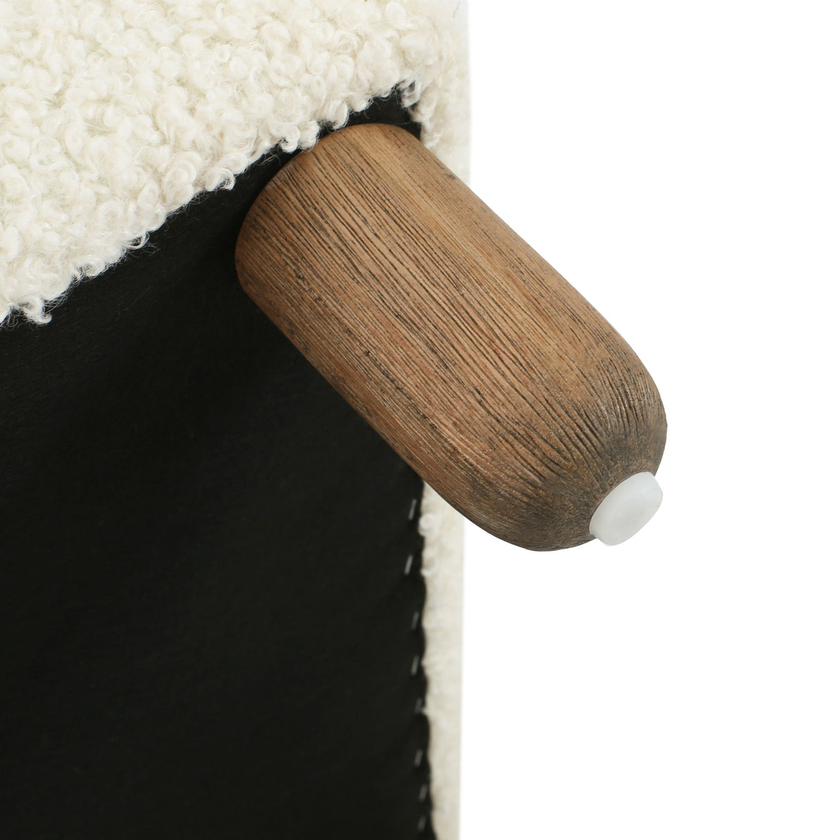 Comfortable Ottoman - White