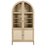 Kimpton - 4 Door Dining Display Cabinet - Beige