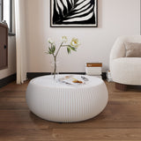 Drum Shaped Coffee Table