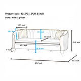 3 Seater Classic Sofa, Living Room Furniture