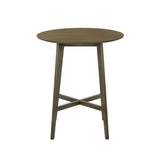 Allin - 31.5" Wood Top Pub Table - Night Wenge