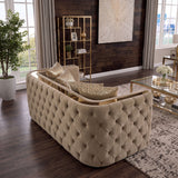 Naomi - Button Tufted Loveseat