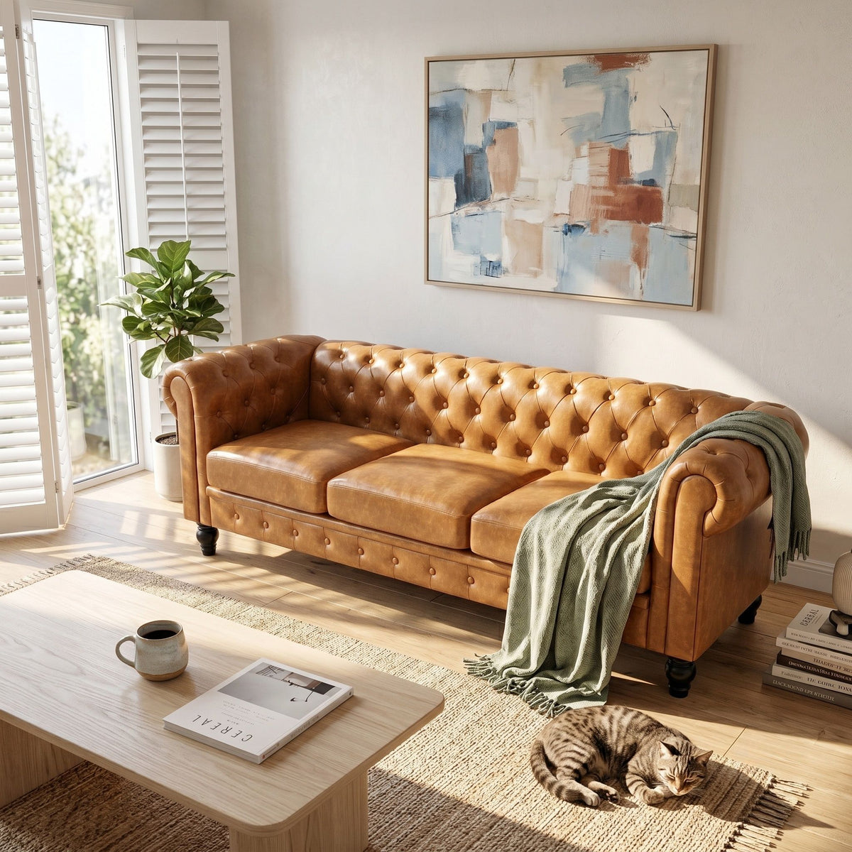 Tufted Elegant Sofa