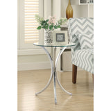 Claudia - Side Table - Chrome