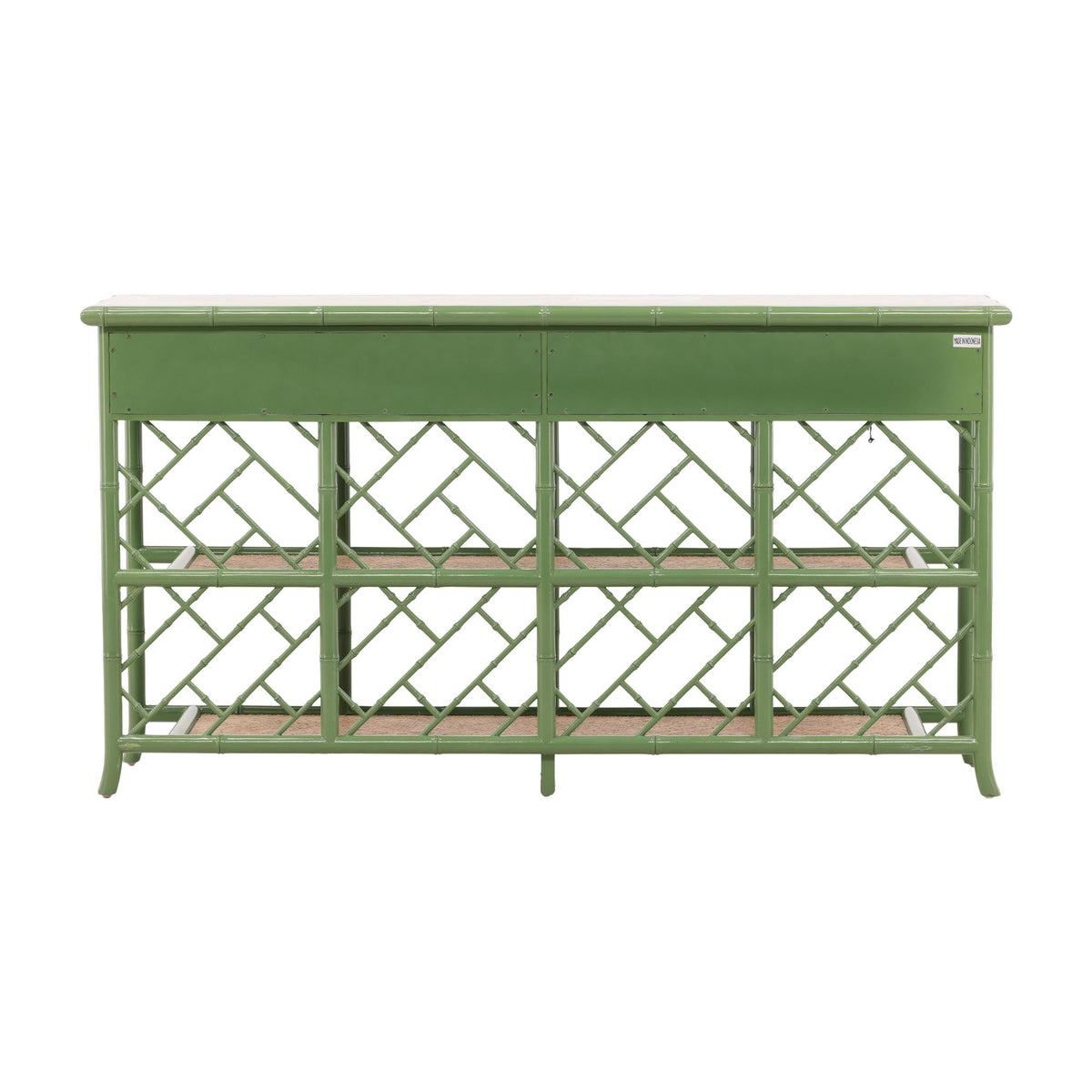 Trellis - Bamboo Sideboard - Green