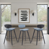 Fox - Mid-Century Modern Bar Stool