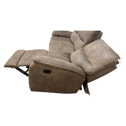 Barcalounger Fabric Reclining Sofa (Auction) - Alpine Outlets