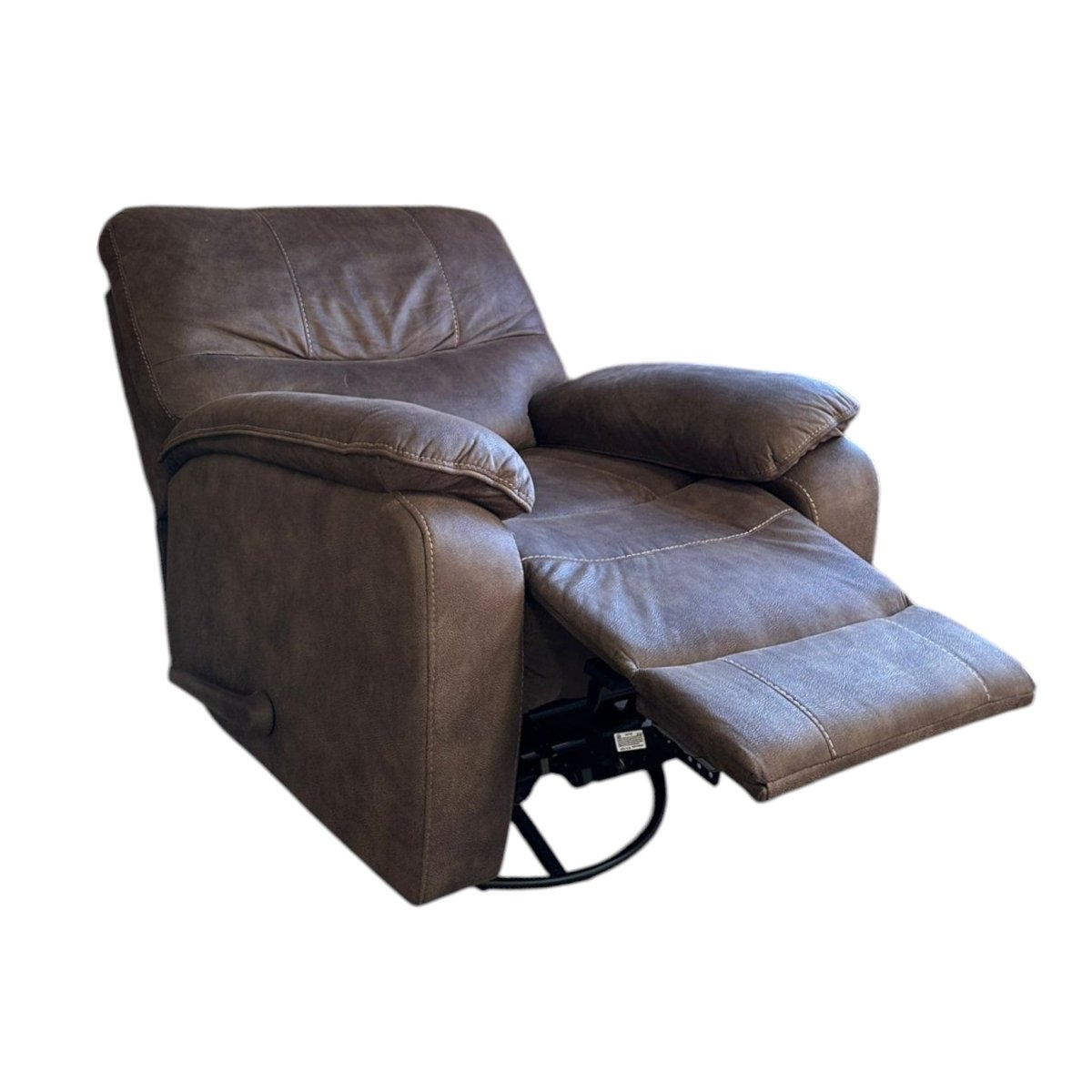 Barcalounger Henley Fabric Swivel Glider Recliner (ID N023678) - Living Room Furniture available at Alpine Outlets in Denver