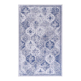 Maval - 3' X 5' Washable Area Rug - Blue