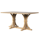Dining Table With Trestle Base