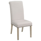 Round Dining Table Set With Upholstered Chairs