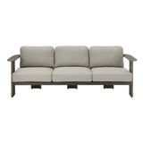 Ciela - 5-Piece Outdoor Sofa Lounge Set With Sintered Stone Tables - Gray / Dark Bronze