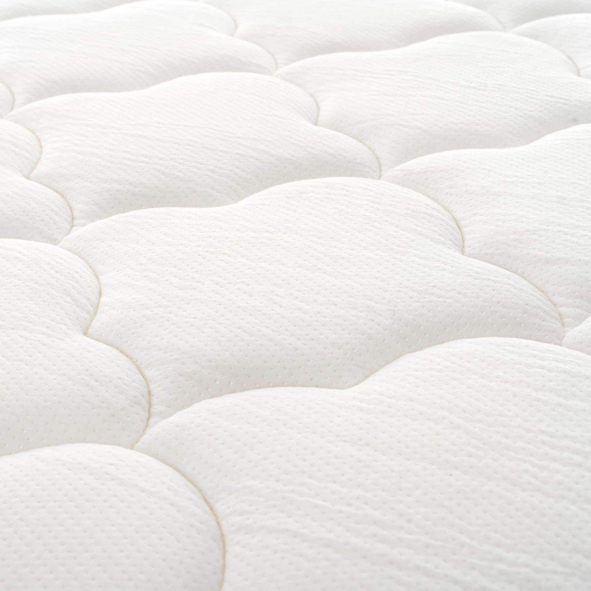 12" Hybrid Mattress With Pocket Coils And Memory Foam, Medium Firm