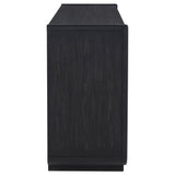 Bangor - 2 Drawer Dining Sideboard Server - Black