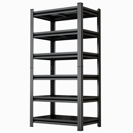 Tall Storage Shelf, Adjustable Height Storage Rack