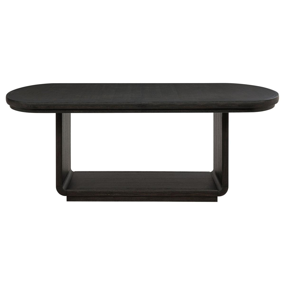 Bangor - Extension Dining Table With Pedestal Base - Black