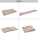 Maval - 6' X 9' Washable Area Rug - Beige
