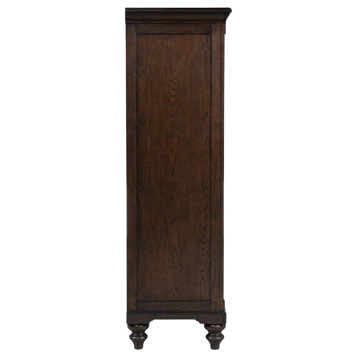 Berwick - 6 Drawer Chest With Door - Dark Oak