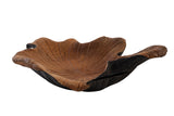 Teak Bowl - Black / Dark Brown