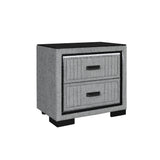 Isaiah - 5 Piece Bedroom Set With TV Lift-LED, Speakers And Fireplace