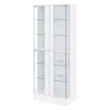Gilbert - 4 Door LED Curio Display Cabinet