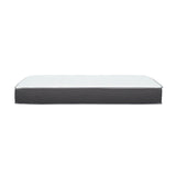 8" Pocket Spring Hybrid Bed In A Box Mattress, Soft Gel Memory Foam - Gray / White - Full
