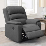 2 Piece Living Room Set With Manual Reclining Loveseat And Recliner
